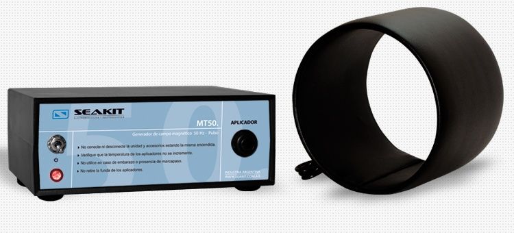 Equipo de alquiler de magnetoterapia con 1 cilindro acolchado
